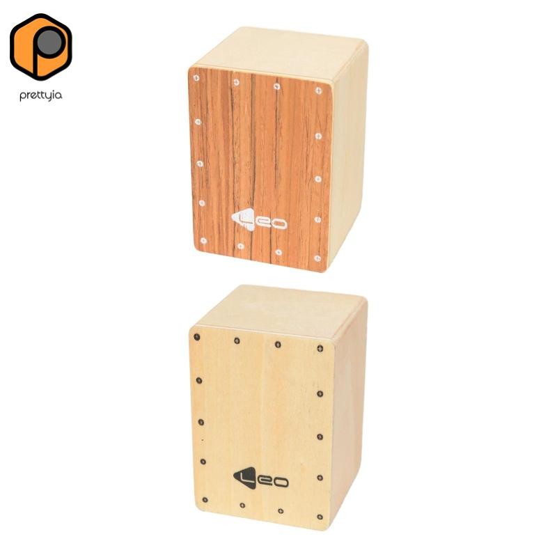 [สวย] Travel Cajon Box Drum Compact Portable Professional สําหรับ Home Stage Performance Holiday