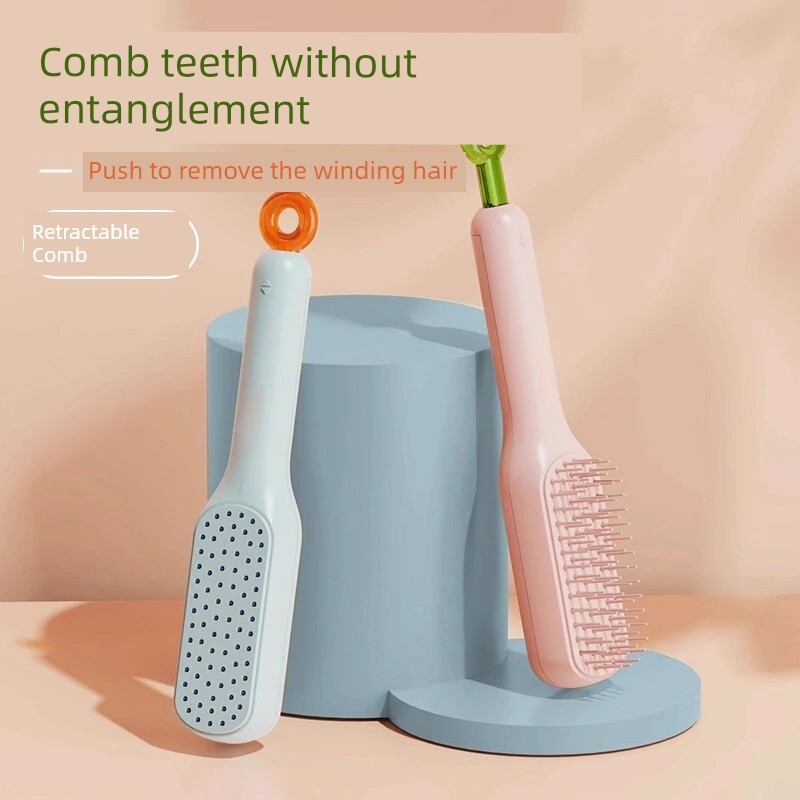 tangle teezer mini หวี tangle KUULA Retractable Magic Comb หวีนวดหนังศีรษะหวีป้องกันไฟฟ้าสถิตย์หวีแบ