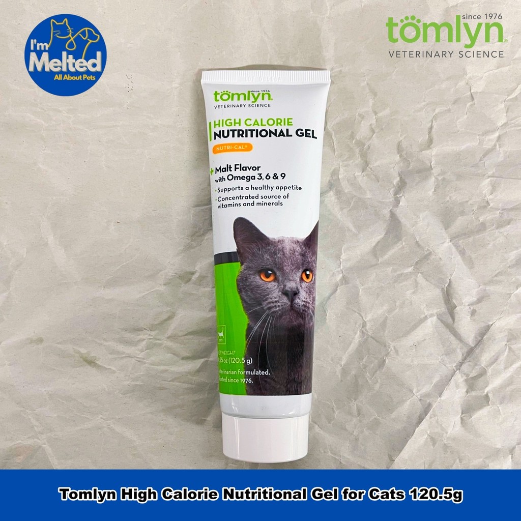 Tomlyn - High Calorie Nutritional Gel for Cats 120.5 g เจลอาหารแมว เพิ่มน้ำหนัก พลังงานสูง