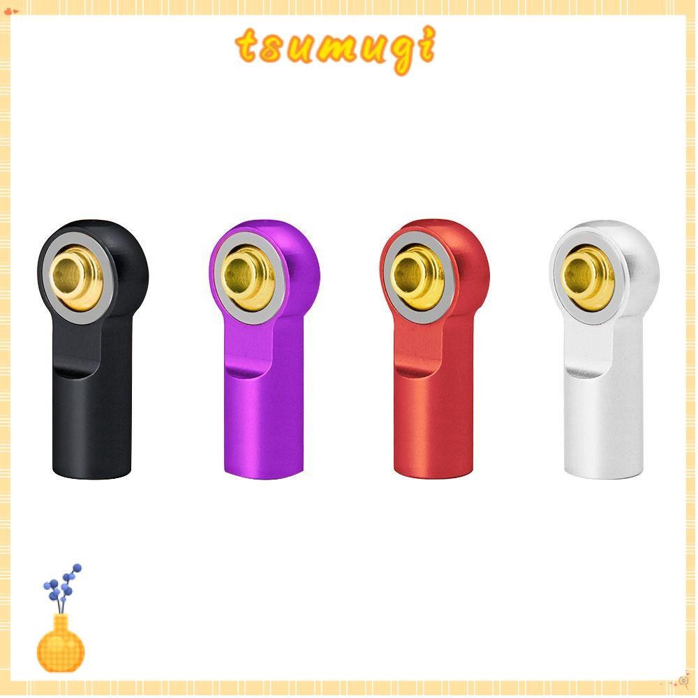 TSUMUGI 10 ชิ้นรถปีนเขา M3 Ball Head โลหะอลูมิเนียม scx10 D90 D110 Tiangong Racing สําหรับ 1/10 RC ร