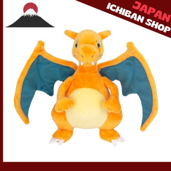 【จากประเทศญี่ปุ่น】 Sanei Boeki Pokemon ALL STAR COLLECTION Lizardon (S) W13 x D21.5 x H19cm Plushie 
