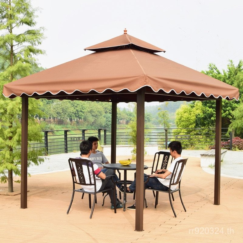 Stall Pavilion เต็นท์เต็นท์บังแดดโรมันฟาร์ม Fun Canopy ลานโฆษณาขนาดใหญ่ Four-Pillar Pavilion รถกลางแ