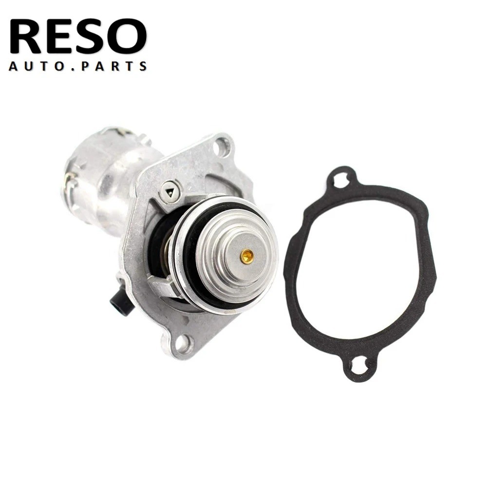 RESO รถเครื่องยนต์ Coolant Thermostat สําหรับ Mercedes ML350 C300 C350 E350 R350 C280 2722000415 272