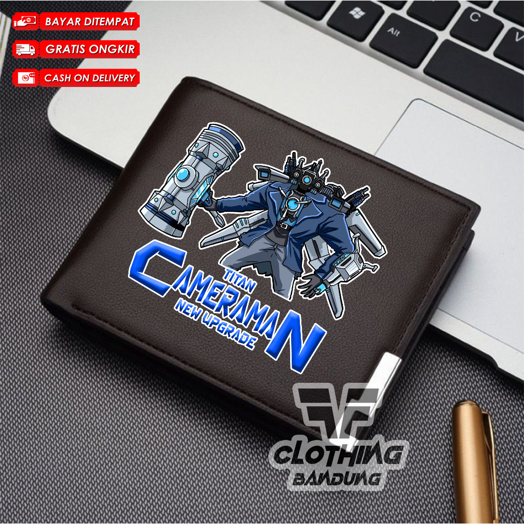 Skibidi Toilet Titan Cameraman Titan Speakerman Titan Tv MAn อัพเกรด Skibidi Toilet Wallet