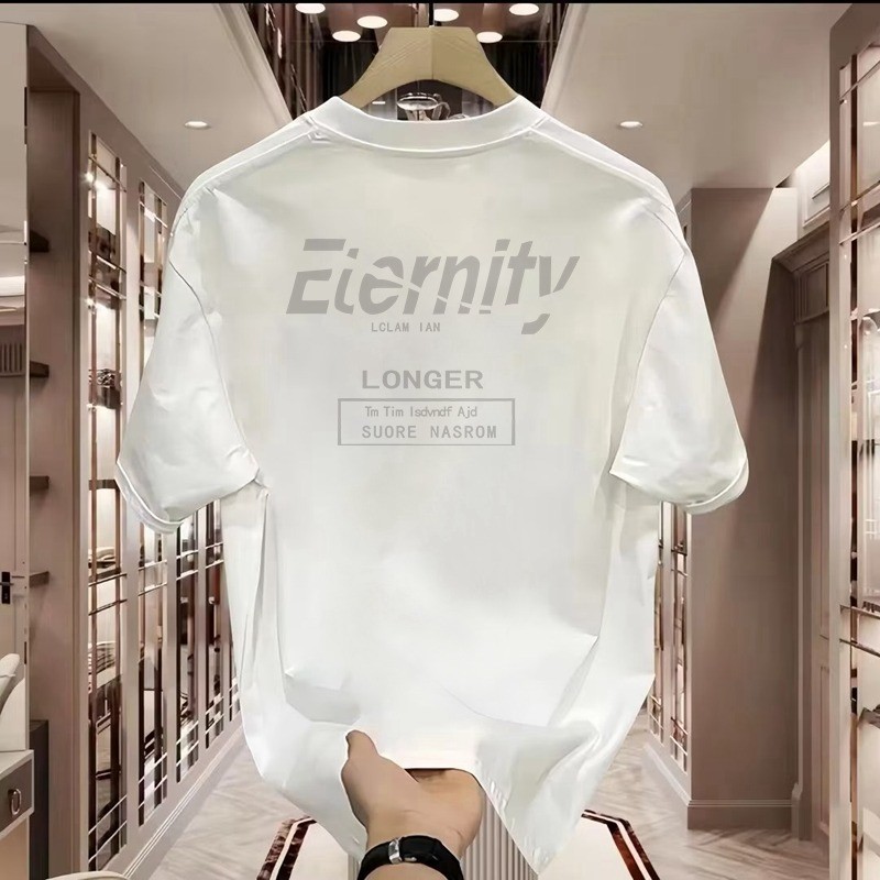 COD 2025A1803 Pure Cotton Compact Siyuan Spun White Ink Printing P21 White Black S-5XL new23 LZ7C