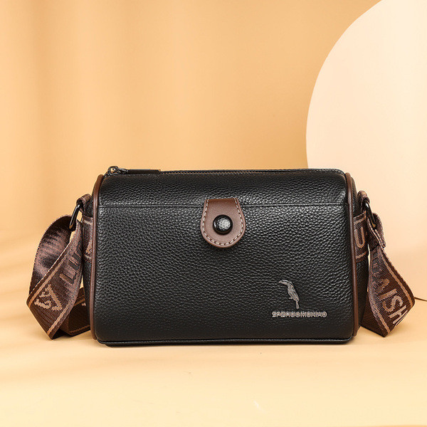 kappa bkk กระเป๋าปัก กระเป๋าผู้หญิงหนังแท้2025กระเป๋าผู้หญิงแบบใหม่กระเป๋าสะพายไหล่หมอนสะพายข้างแฟชั