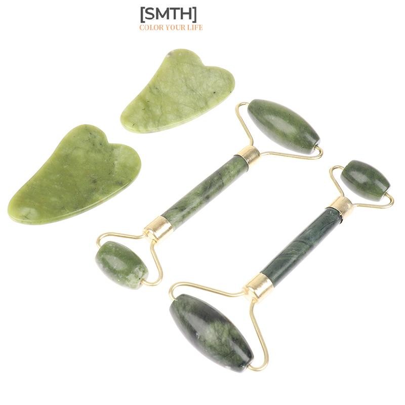 [SMTH] ลูกกลิ้งนวด + กระดาน Guasha SPA Scraper Stone ชุดนวดหน้าสต็อกใหม่