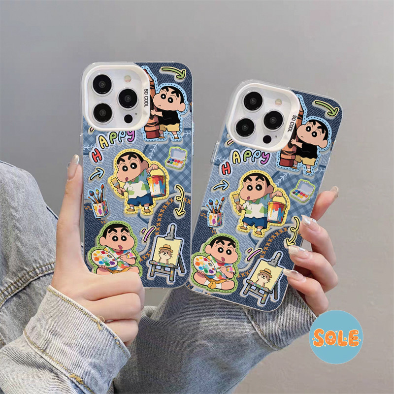 Sole เข้ากันได้สำหรับ เคสไอโฟน 11 เคส iphone 16 Pro Max 17 XR X XS MAX 12 13 14 15 เคสใส ลูกสุนัขดอกไม้น่ารัก