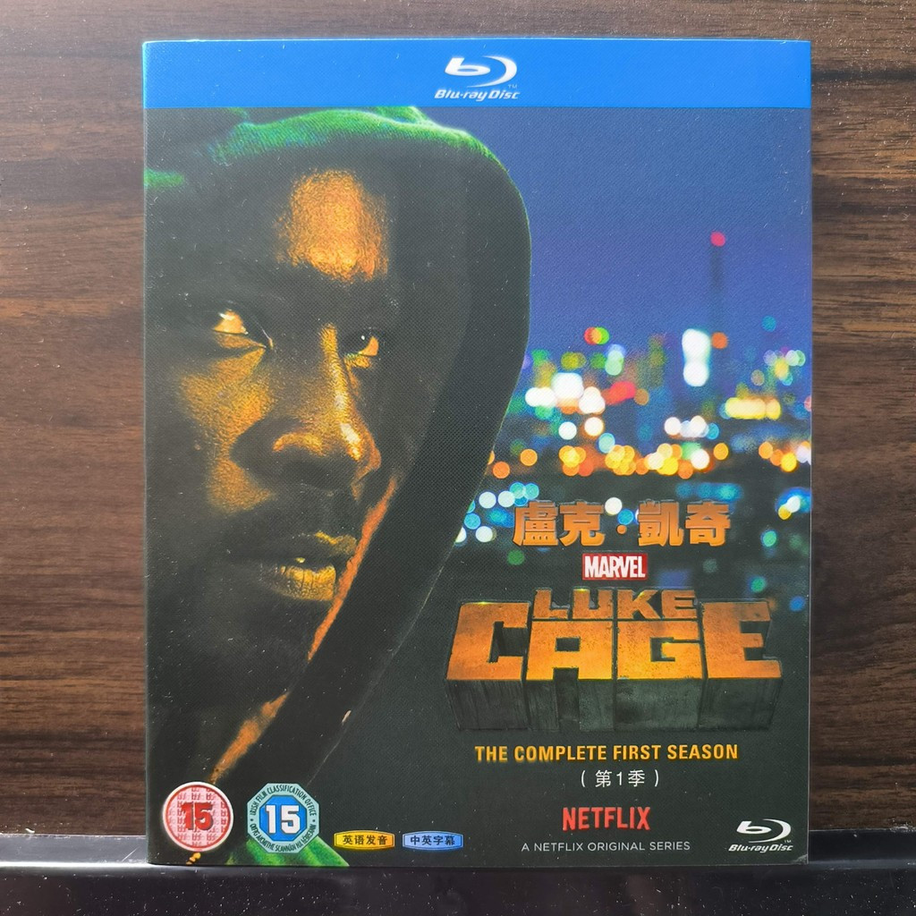 Blu-ray Disc American TV Series Luke Cage ซีซั่น 1/ MarvelS Luke Cage (2016) 2BD ภาษาอังกฤษจีนยี่ห้อ