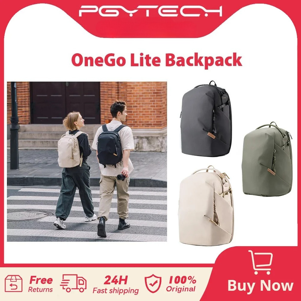 PGYTECH OneGo Lite 16L 22L กระเป๋าเป้สะพายหลังสําหรับกล้อง Sony Canon Photographer กระเป๋า Drone สํา