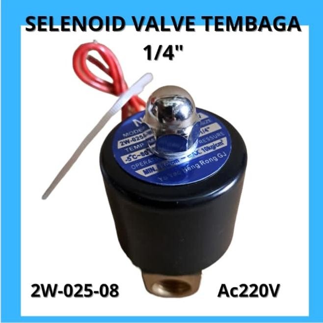 SPaRt SELANOID VALVE COPPER 1/4" 2W-025-08