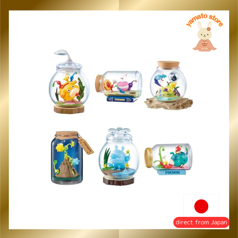Re-Ment Pikmin Terrarium Collection 2 Box Product, approximately H80×W140×D80mm, made of PVC, ABS, a