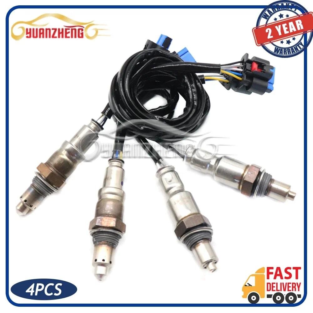 4PCS ต้นน้ํา + Downstream Air การใช้ Ratio Lambda O2 เซนเซอร์ออกซิเจน JL3A-9G444-AC JL3Z-9F472-B เหม