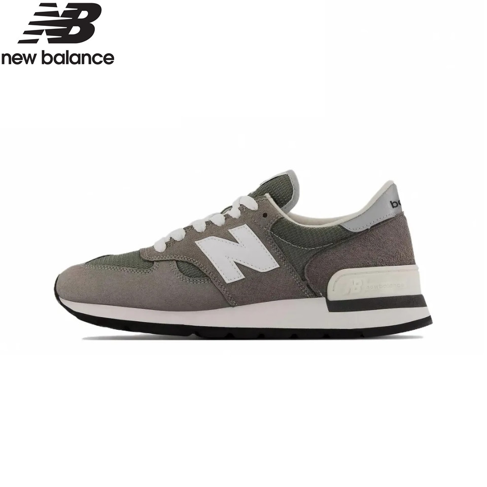（ของแท้ 100%）New Balance NB 990 V1 M990GR1 นิวบาลานซ์ รองเท้าวิ่ง