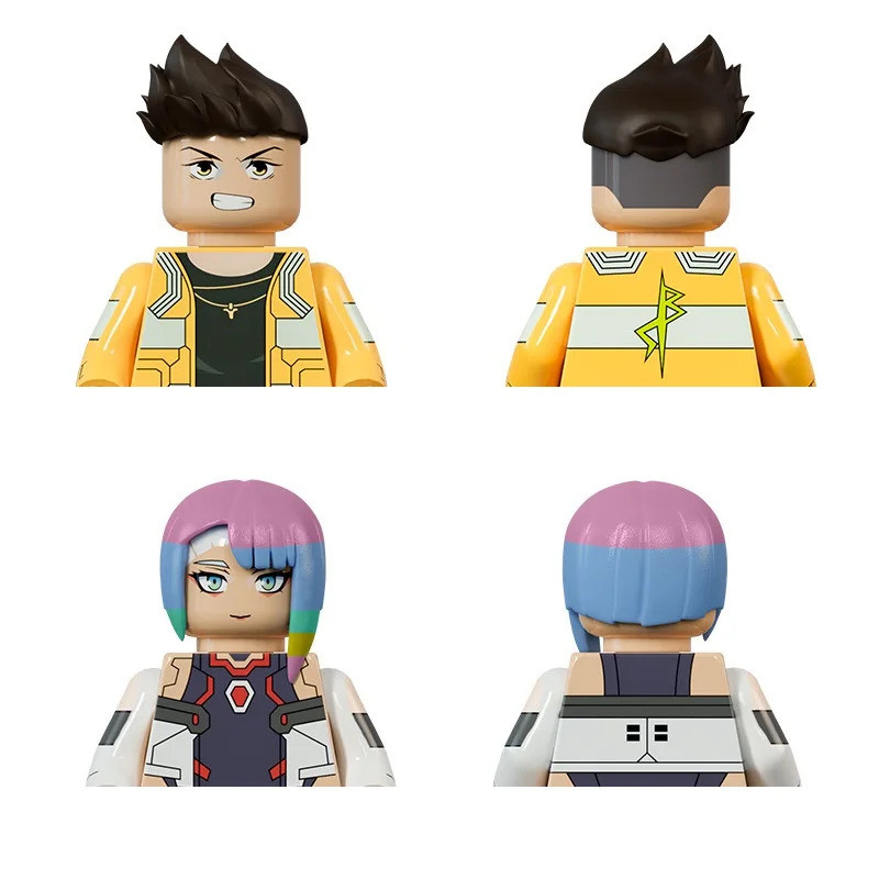 2025 ใหม่ Cyberpunk 2077 Valerie Vincent Building Blocks Mini Action Figure ของเล่น