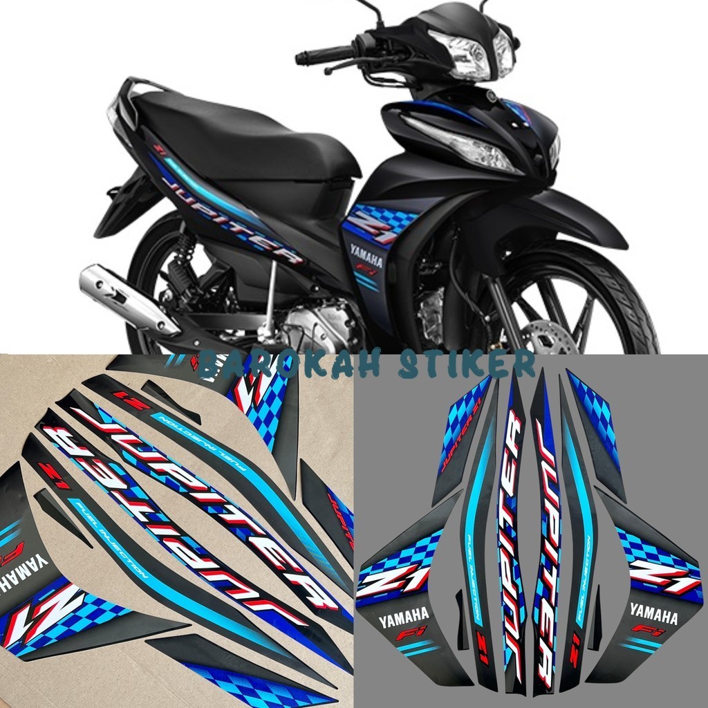 สติ๊กเกอร์ Yamaha Jupiter Z1 Striping 2025 รายชื่อร่างกายคุณภาพมาตรฐาน