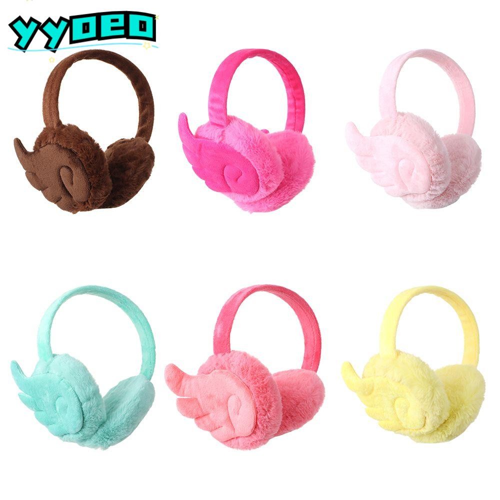 YYOEO Ear Muffs Fashion Wing Warm Ear Warmers