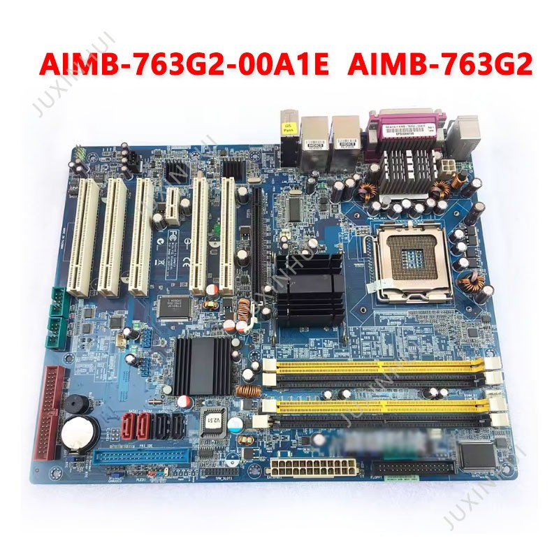 มือสองของแท้ Advantech AIMB-763VG เมนบอร์ดคอมพิวเตอร์อุตสาหกรรม AIMB-763VG-00A1E รวม CPU เมนบอร์ดถอด