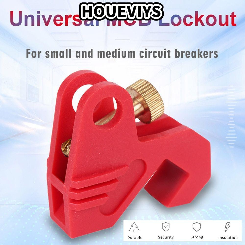 HUEVIS Lockout Universal ทนทานทองแดง Circuit Breaker Lockout
