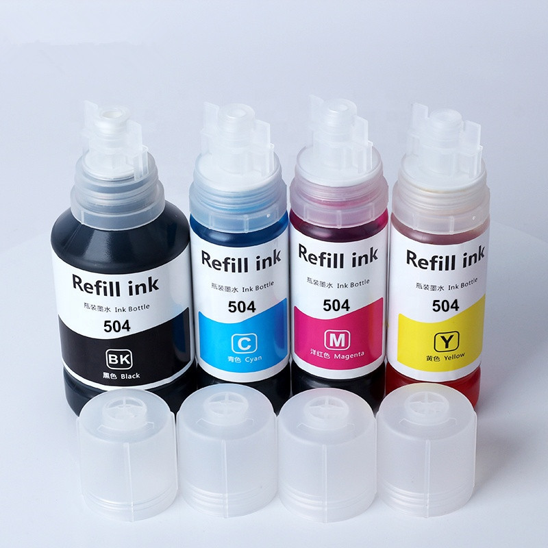 เหมาะสําหรับหมึกย้อมอิงค์เจ็ท Epson T504 504 L6270 L4260 L6161 L14150 หมึก