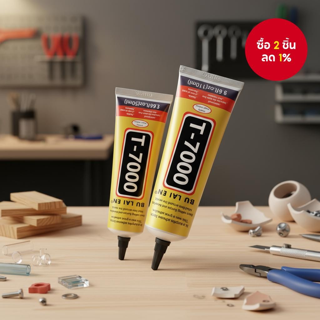 T-7000 กาวติดแน่น ยืดหยุ่นสูง ทนความร้อน เหมาะสําหรับซ่อมโทรศัพท์/แท็บเล็ต/นาฬิกา