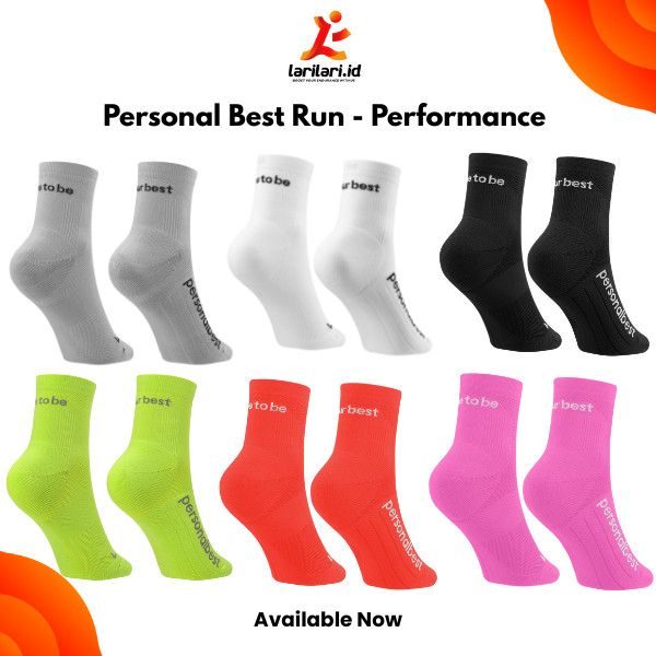 Personal Best Run - Performance Low Cut Sock ถุงเท้ากีฬา