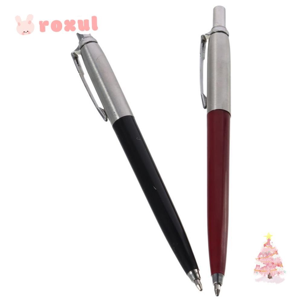 ROXUL Rollerball Pens, Red หรือ Black Unique Gel Ink Rollerball Pens, Gel Pens Retractable Pens Home