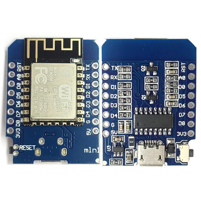 โมดูล Wifi สําหรับ NodeMcu Lua Wifi ESP8266 อินเทอร์เน็ตของสิ่ง Mini Development Board โมดูล D1 Mini