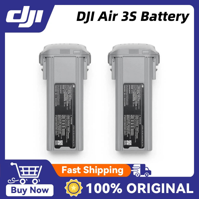 แบตเตอรี่เที่ยวบินอัจฉริยะ DJI Air 3S ให้เวลาเที่ยวบิน 45 นาทีสําหรับ DJI Air 3S/ DJI Air 3 ใหม่เอี่