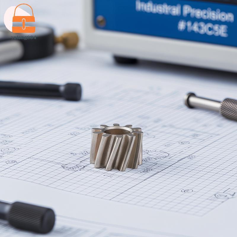 [PE] 0.5M 10T Helical Gear Optimized สําหรับโครงการมอเตอร์ 37GB วิศวกรรม DIY TH