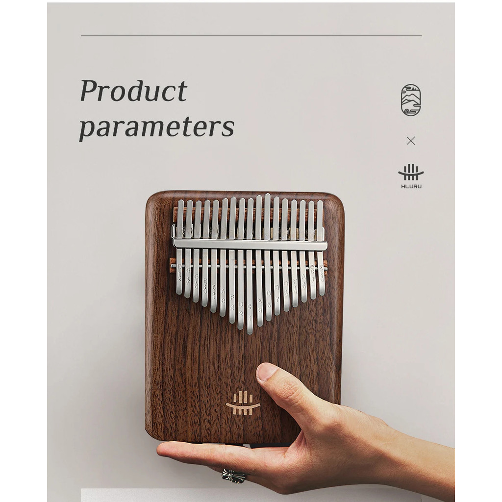 Multi-functiona Hluru Factory Supply Kalimba 17 Key Thumb Piano Kalimba Musical พร้อมเอฟเฟคเตอร์