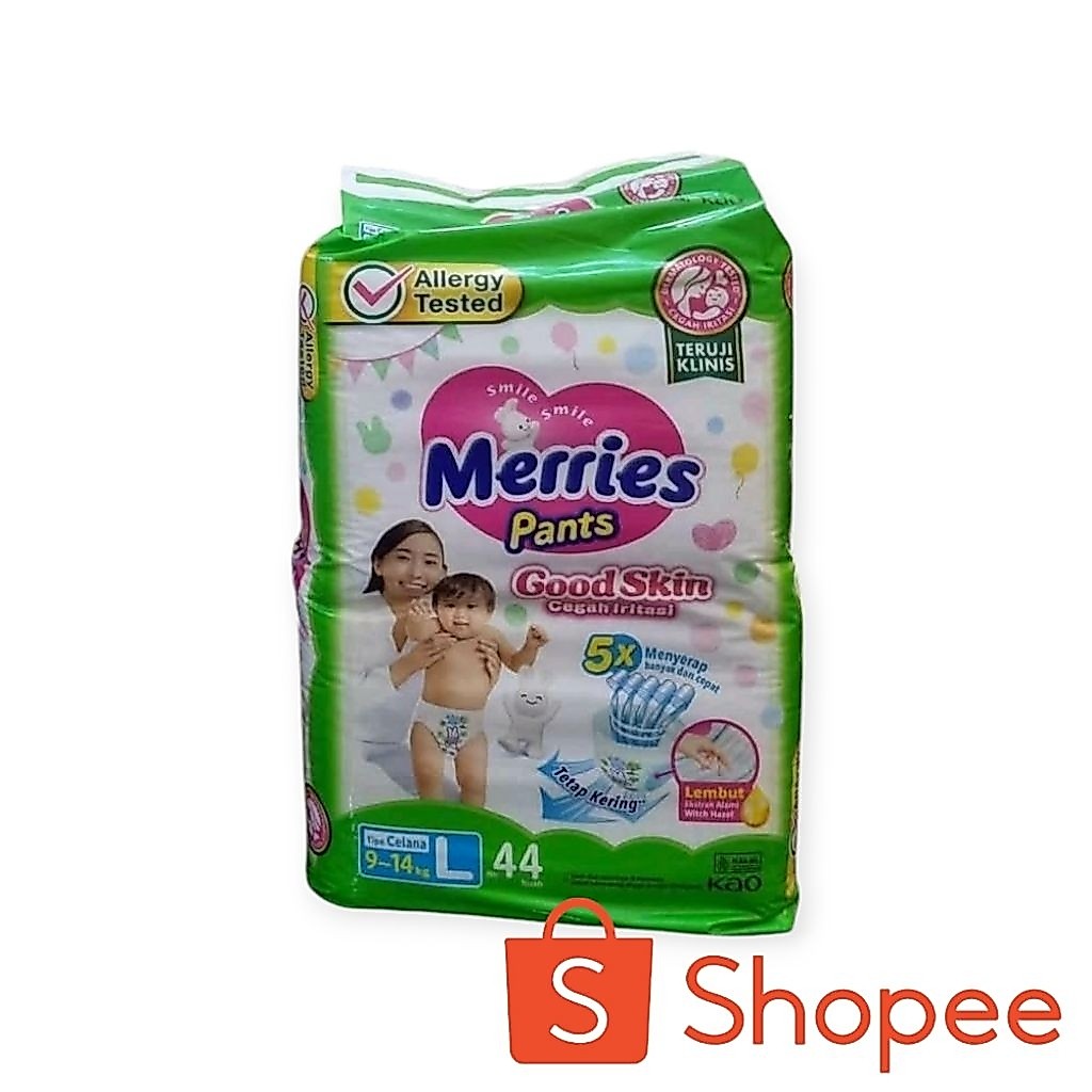 Merries pants L42,M48,XXL28 ผ้าอ้อมเด็ก