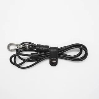 สายคล้องบัตรหนังแท้ รุ่น Leather Lanyard - Craftor