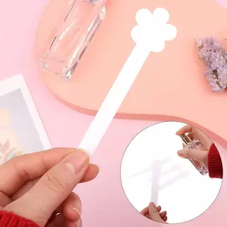🔥พร้อมส่ง🔥100ชิ้น/ล็อตรอบหัวทดสอบน้ำมันหอมระเหยน้ำหอมน้ำมันหอมระเหยทดสอบทดสอบทดสอบกระดาษแถบรูปดอกไม้