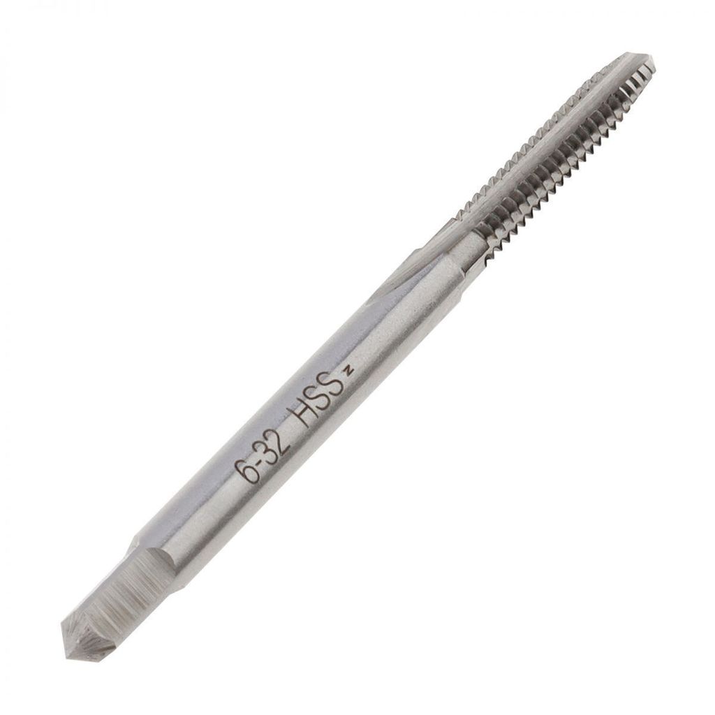 6-32UNC Thread Tap Right Hand HSS 6 x 32 UNC Straight Fluted Machine Tap