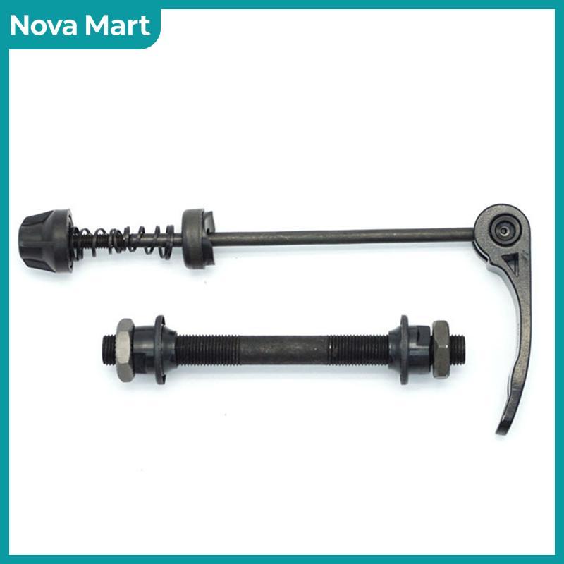 NOVA Mart จักรยานปลดเร็ว + เพลาหน้าปล่อยด้านหน้าและด้านหลังแบริ่งหลังจักรยานเสือหมอบด้านหลังอุปกรณ์เสริมในสต็อก