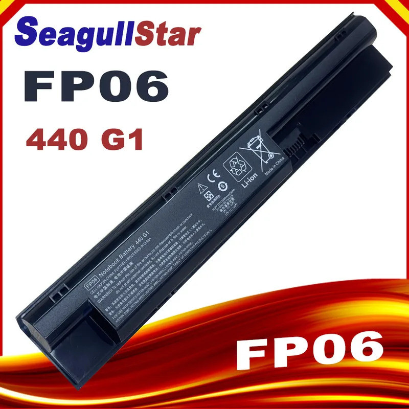 SeagullStar FP06 FP09 แบตเตอรี่สําหรับ HP ProBook 440 445 450 455 470 G0 G1 HSTNN-UB4J HSTNN-W92C HS