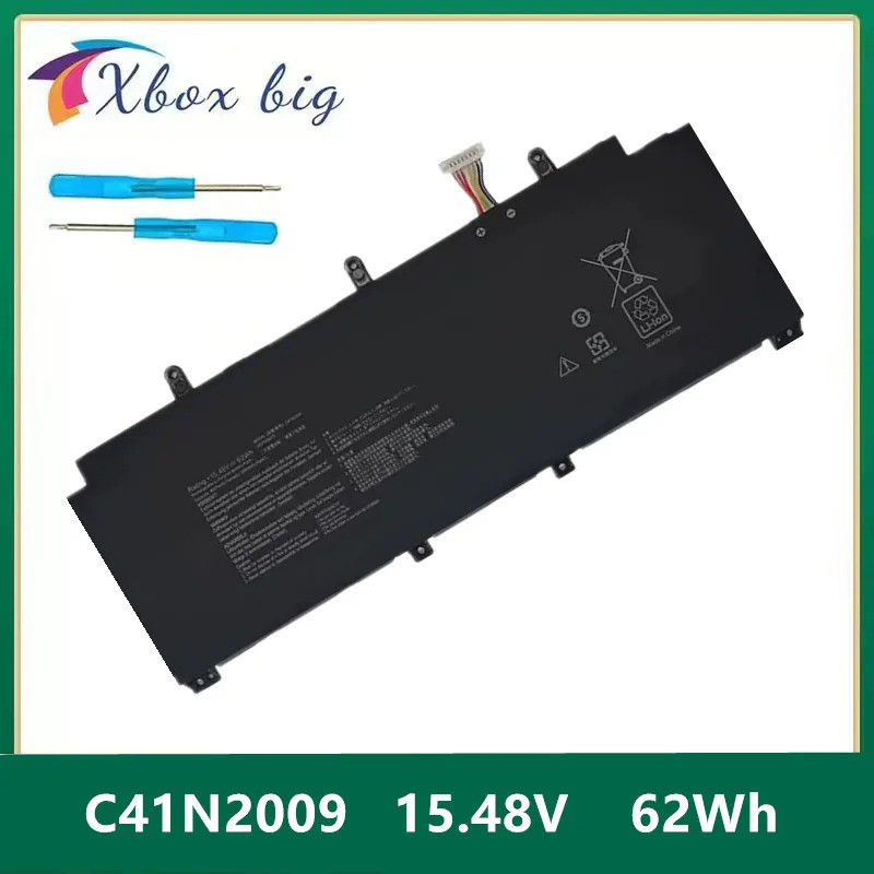 C41N2009 แบตเตอรี่แล็ปท็อปสําหรับ ASUS ROG Flow X13 PV301 PV301QH GV301 GV301Q GV301QC GV301QE GV301