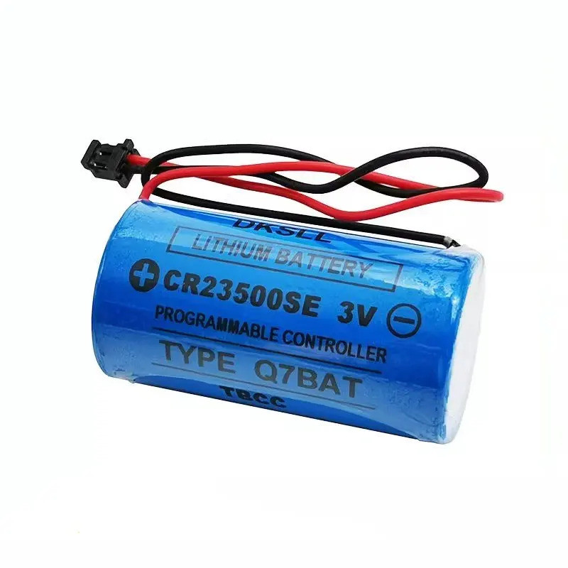 5 ชิ้น/ล็อต CR23500SE Q7BAT 3V Q Series PLC แบตเตอรี่ลิเธียมแพ็ค