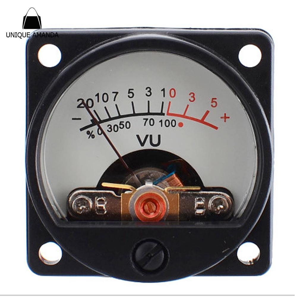 อีไลฟ์010☁ 500UA แผง VU Meter Warm Back Light Recording VU แผงเมตร VU เมตรเสียงระดับ Amp