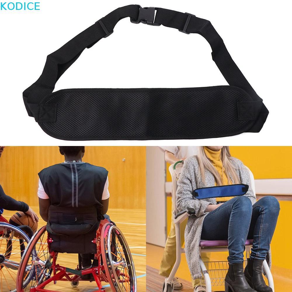 KODICE เข็มขัดนิรภัยรถเข็น,หัวเข็มขัดออกง่ายปรับรถเข็นความปลอดภัยสายรัด,สายรัดเบาะกันตกผู้ป่วย Care เก้าอี้เอว Lap สายคล้อง