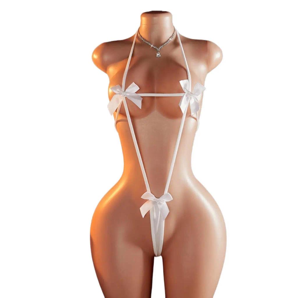 XE Women Sexy Lingerie Babydolls Dress Women's Underwear Open Bra Crotchless Erotic Costume Exotic B