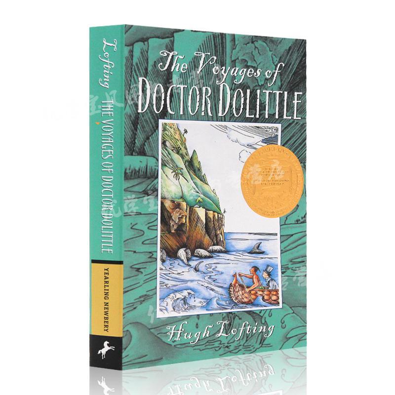 นวนิยายต้นฉบับภาษาอังกฤษนําเข้า The Voyages of Doctor Dolittle Dr. Dolittle Navigation Notes Newbery