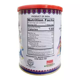 🧈 Amul Pure Ghee เนยใสแท้จากนมวัว 100% | มีให้เลือก 2 ขนาด 500 มล. และ 1 ลิตร 🇮🇳