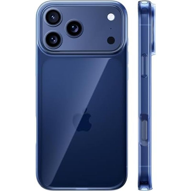 TORRAS สําหรับ iPhone 17 Pro Case Crystal Clear, อัพเกรด Anti-Yellowing, Military-Grade Protection, Ultra Transparent Slim Case for iPhone 17 Pro Phone Case, Soft Bumper, Anti-Scratch