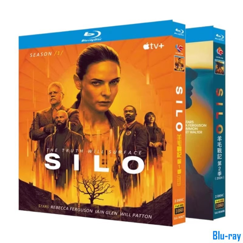 [BRAND NEW SEALED] American Drama Silo Season 1-2 (2023-2025) กล่อง Blu-ray 4 แผ่น