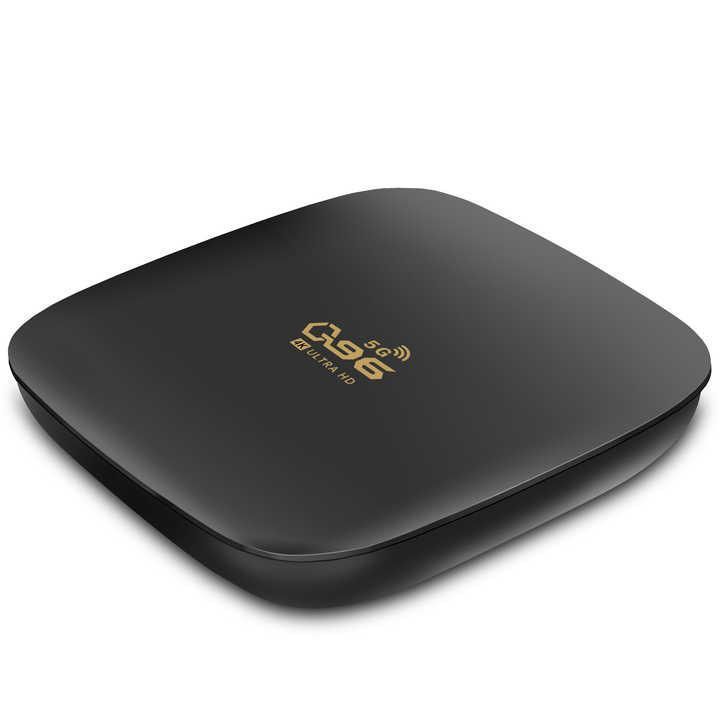 Q96MAX ใหม่ Android Video BOX 4K Internet TV Top BOX กล่องทีวีเครื่องเล่นวิดีโอข้ามพรมแดน