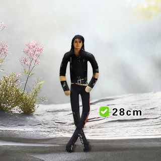 Michael Jackson Abstract Poseable Doll PP Soft Cotton Plush Ornament MJ ของขวัญของที่ระลึกวันเกิดตลก