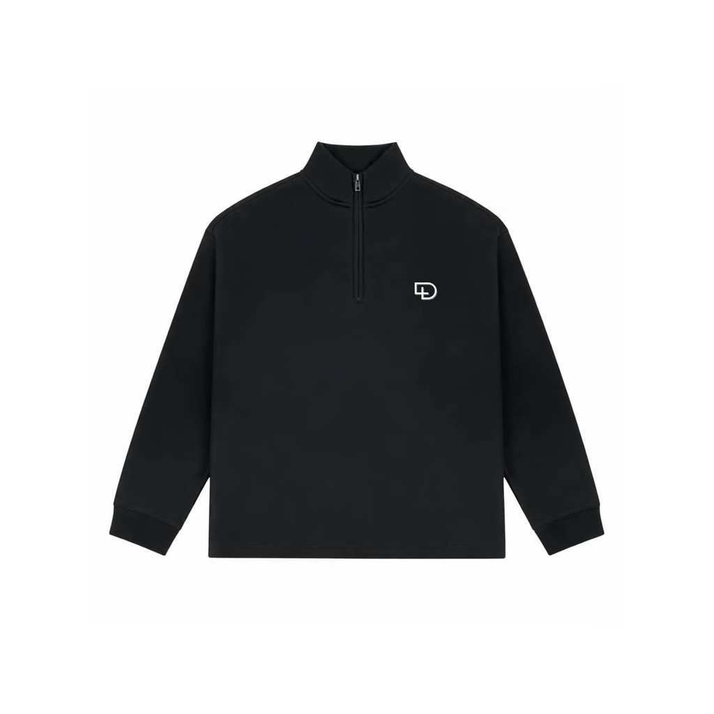 DICKSON LIM DL QUARTER - ZIP (สีดํา)