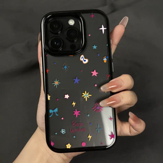 อะคริลิคโปร่งใส Hard เคส For iPhone 17 Air 11 13 15 16 14 12 Pro Max 16pro 15promax เคสไอโฟน11 เคสใสไอโฟน กันกระแทก